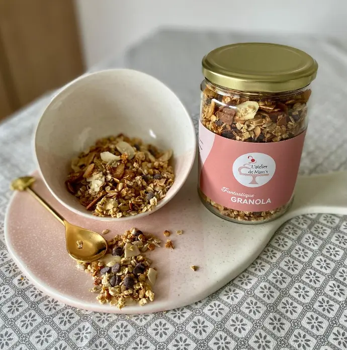 Pot granola chocolat